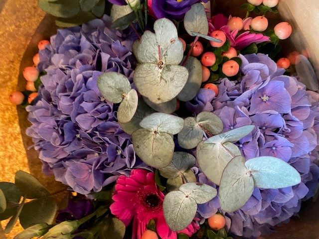 Exempel på bukett