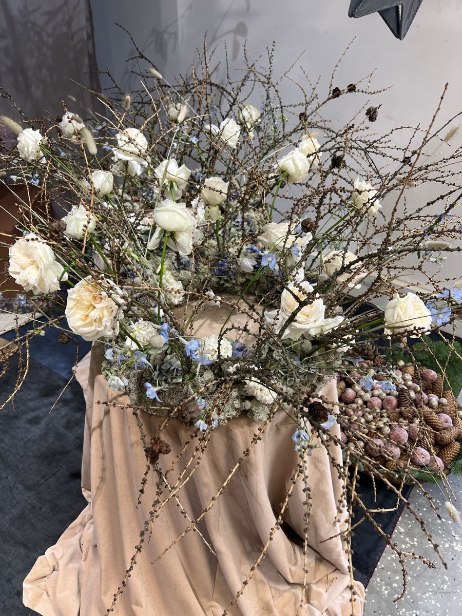 Exempel på blomsterkonst