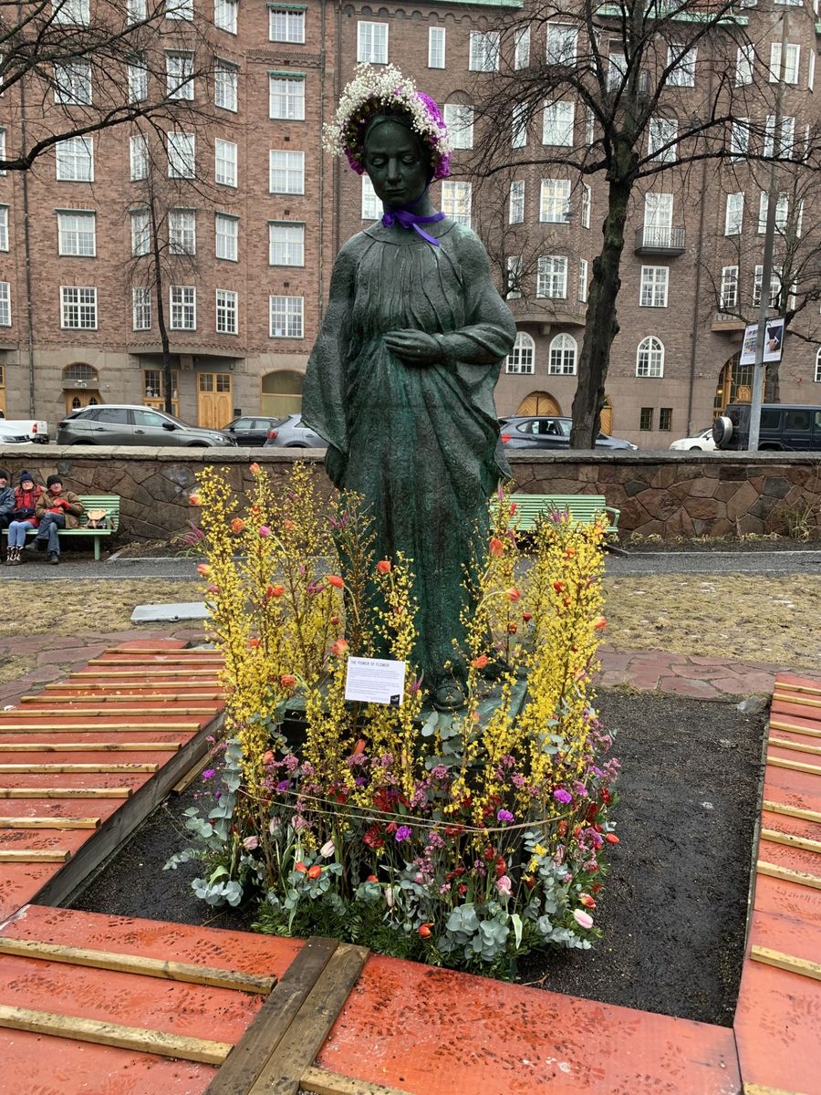 Exempel på blomsterkonst