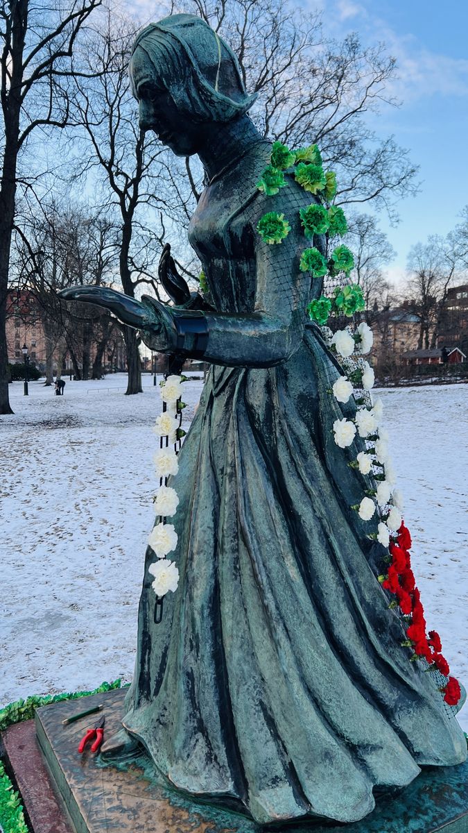 Exempel på blomsterkonst